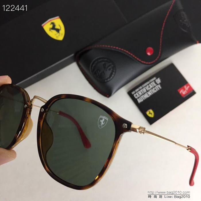 RAYBAN雷朋 RB2448MF 雷朋法拉利車隊合作版本 專櫃頂級品質 男女通用 太陽鏡  lly1105